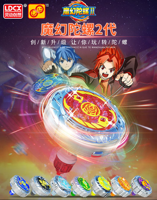 动画片的故事详情暂时还未公开,但是凭借之前《 最强魔幻陀螺》和
