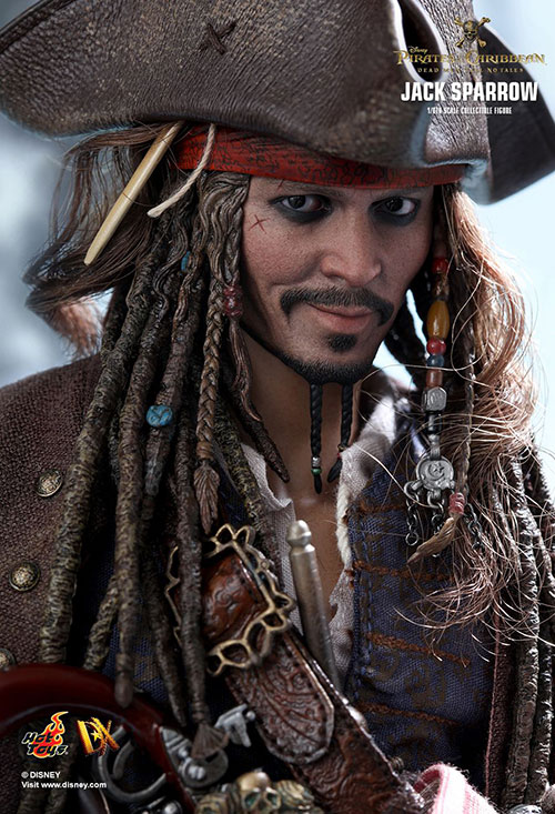 hottoys推出加勒比海盗5杰克船长人偶
