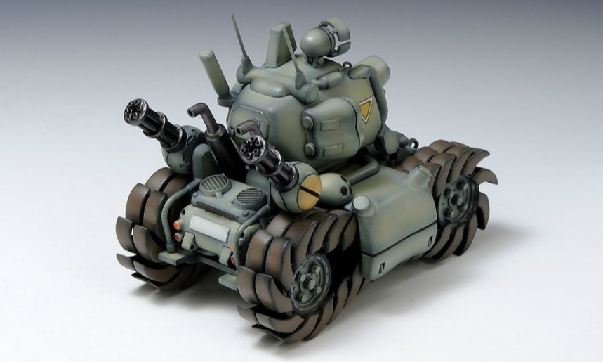 wave《合金弹头》metal slug 战车 1/24 组装模型