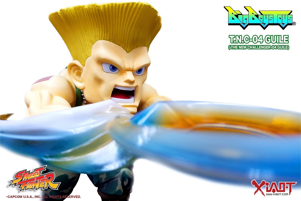 bigboystoys《街头霸王》古烈的音速手刀 guile sonic