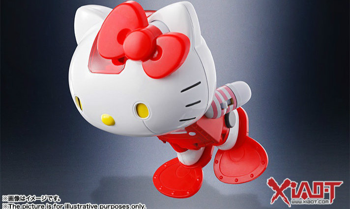 超合金 hello kitty 红衣配色