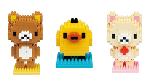 日微小积木品牌nanoblock将发行《拉拉熊》主题