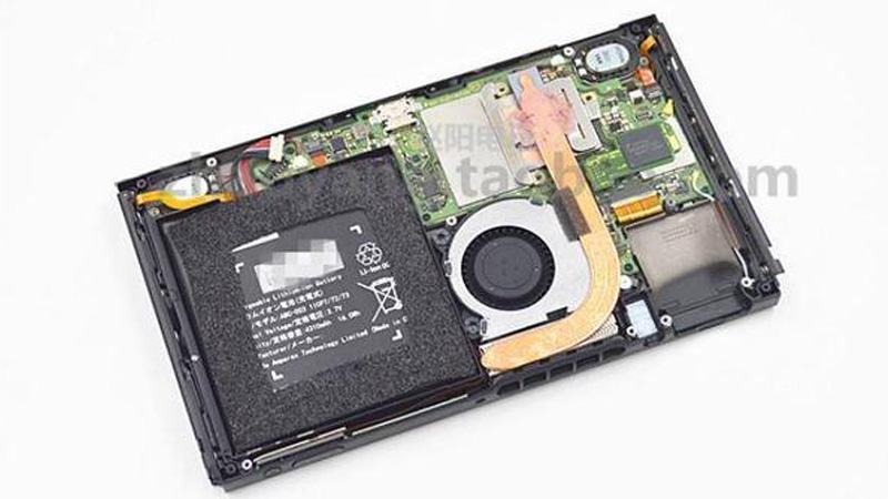 任天堂Switch还没出货就已被拆 内部拆解组件和结构图赏