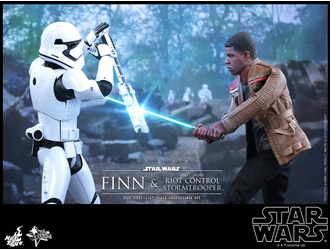 Hot Toys星球大战芬恩PK风暴兵双人人偶模型
