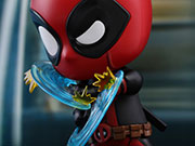 Q版死侍手办 Hot toys死侍2电影周边新品玩具发布