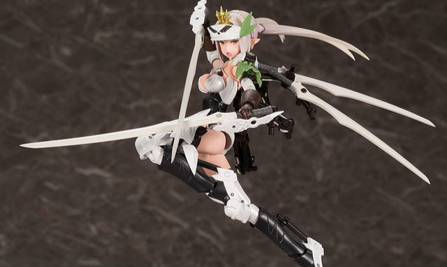 寿屋『女神装置』X『武装神姬』合作第一弹「猎兵型 EDELWEISS」