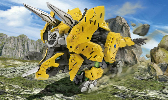 TAKARA TOMY 洛伊德新系列《ZOIDS WILD》ZW11 突击三觭龙
