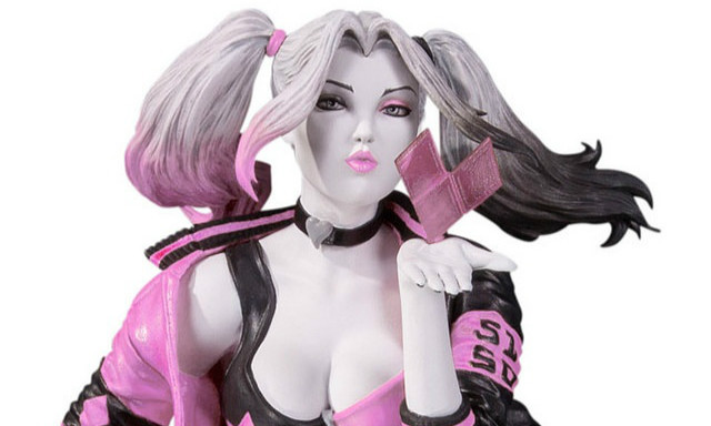 DC Collectibles【哈莉·奎茵 情人节变体版 by Stanley Lau】全身雕像作品