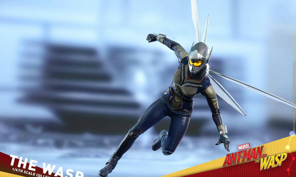 Hot Toys《蚁人与黄蜂女》黄蜂女 The Wasp 1/6 比例人偶作品