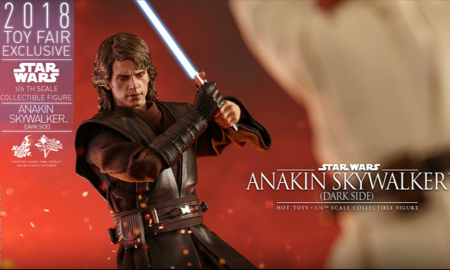 Hot Toys《星球大战三》安纳金·天行者 (黑暗面) 1/6 比例人偶作品【香港动漫节限定】