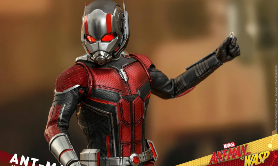 Hot Toys《蚁人与黄蜂女》蚁人 Ant-Man 1/6 比例人偶作品