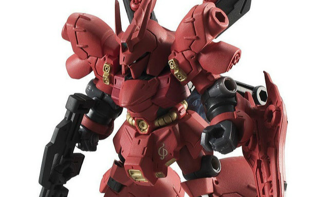 万代 MOBILE SUIT ENSEMBLE EX08《机动战士高达 逆袭的夏亚》沙扎比＆BWS 套组