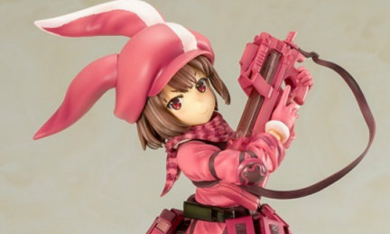 寿屋《刀剑神域外传Gun Gale Online》莲 1/7比例涂装完成品
