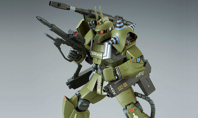 万代 MG《机动战士高达 MSV》MS-06K 扎古加农（伊恩·格雷顿专用机）