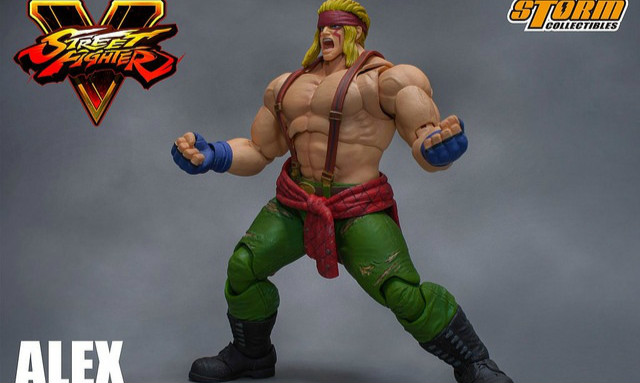 Storm Collectibles《街头霸王V》艾力克斯 Alex 1/12 可动人偶作品