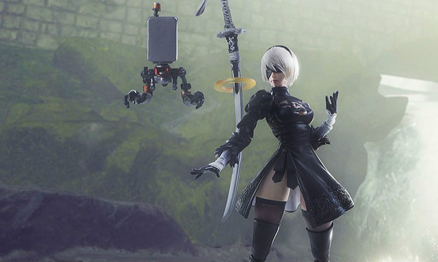BRING ARTS《尼尔：自动人形》 2B & 机械生命体 6吋可动人偶