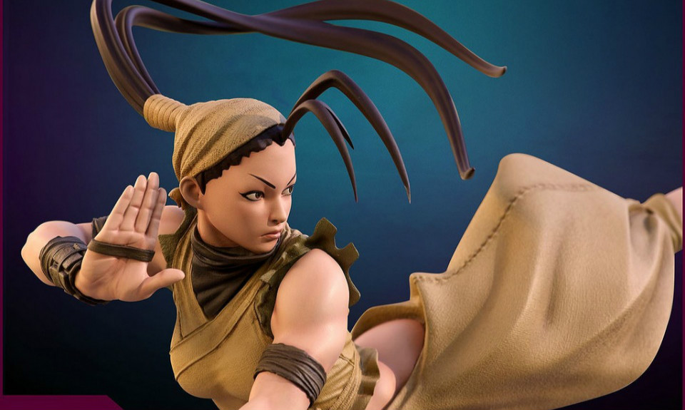 Pop Culture Shock《街头霸王》伊吹 Ibuki 1/4 全身雕像作品 EX 版