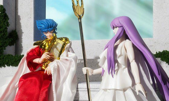 万代 圣斗士圣衣神话 《圣斗士星矢 真红的少年传说》阿贝尔＆雅典娜 共同贩售