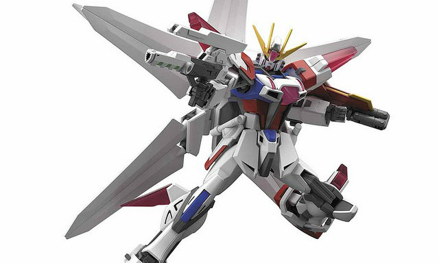 万代 HGBF 《高达创战者 战斗部落》银河宇宙制作攻击高达、银河推进背包