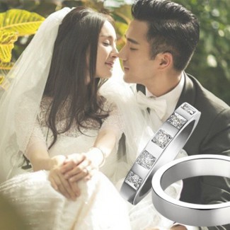 简约大气,杨幂刘恺威的Marryme婚戒你也能买得起