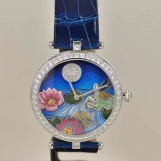 再续仲夏夜之梦 梵克雅宝Lady Arpels Jour Nuit Fée Ondine 腕表