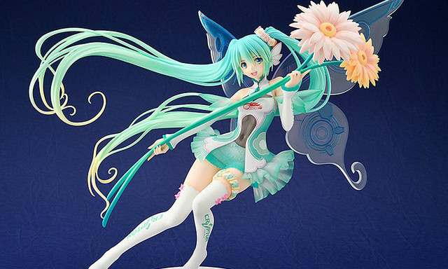 AMAKUNI『初音未来GT计划』赛车初音 2017 Ver. 1/1 涂装完成品