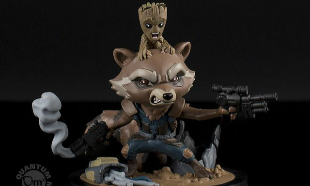 Quantum Mechanix Q-Fig 系列「火箭浣熊＆小格鲁特」