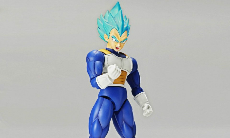 万代 Figure-rise Standard《七龙珠超》超级赛亚人之神超级赛亚贝吉塔