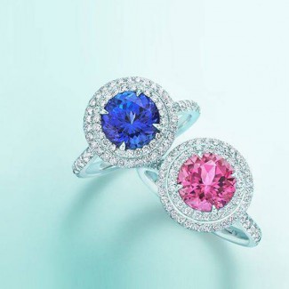 坦桑石、粉色蓝宝石、红碧玺,Tiffany Soleste还你一场彩宝盛宴