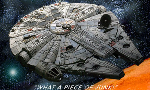EFX Collectibles【千年鹰号】Millennium Falcon 1/100 比例道具复制品