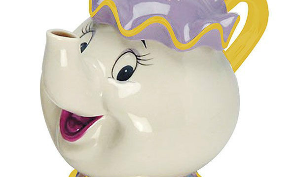 ThinkGeek 美女与野兽【茶煲太太】陶瓷茶壶