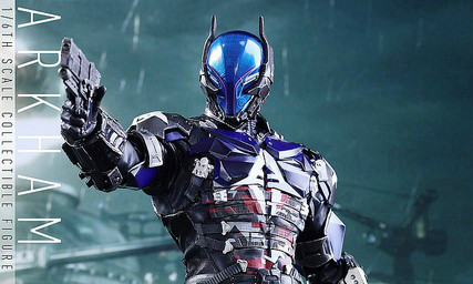 Hot Toys《蝙蝠侠：阿卡姆骑士》阿卡姆骑士 Arkham Knight 1/6 人偶作品