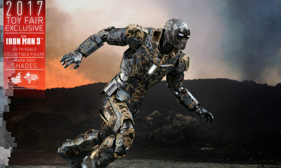 Hot Toys 《钢铁侠3》1/6 比例马克23 - 暗影 Iron Man 3 Mark XXIII