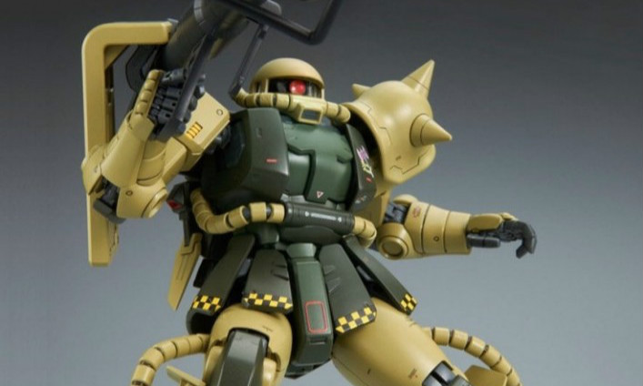万代 MG 《机动战士高达MSV》布列尼斯·欧格斯 专用扎古II 组装模型