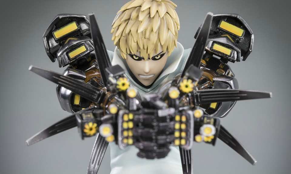 TSUME《一拳超人》魔鬼生化人 杰诺斯 XTRA Genos 1/10 全身雕像