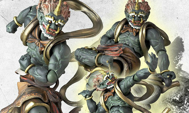 海洋堂《TAKEYA式自在置物》绿之风神
