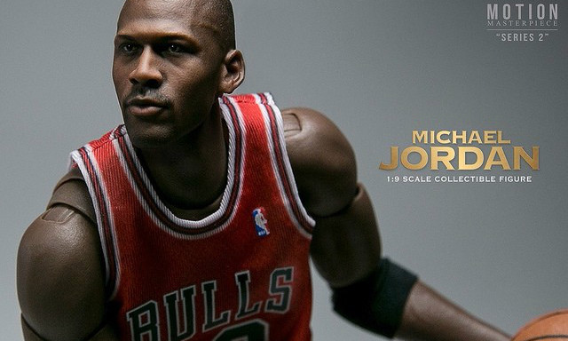 ENTERBAY – NBA 系列【迈克尔·乔丹】篮球之神 Michael Jordan 1/9 人偶作品