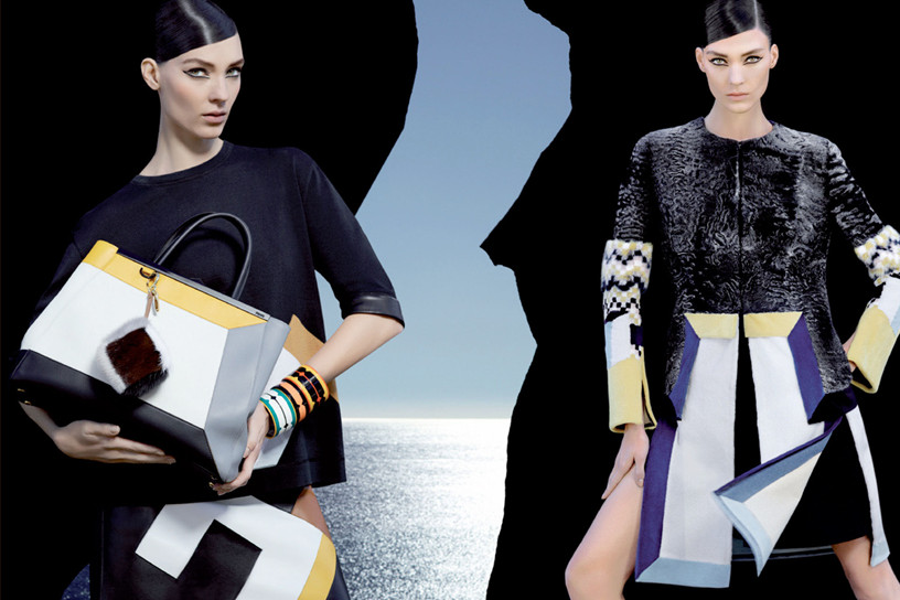 Fendi(芬迪)2013春夏新品广告