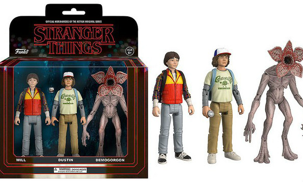 FUNKO Action Figure 系列【怪奇物语】Stranger Things 3.75 吋人偶作品