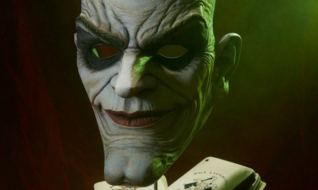 SIDESHOW  小丑：疯狂的脸谱 1：1 雕像 The Joker- Face of Insanity Life-Size Bust