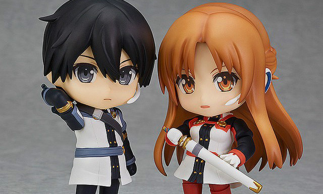 GSC 黏土人《刀剑神域剧场版-序列争战-》桐人&亚丝娜 O.S Ver. 两人共同贩售