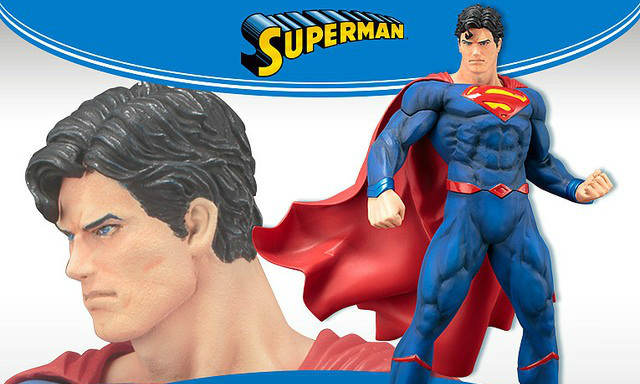 寿屋 ARTFX+ DC UNIVERSE REBIRTH【超人】1/10 雕像作品