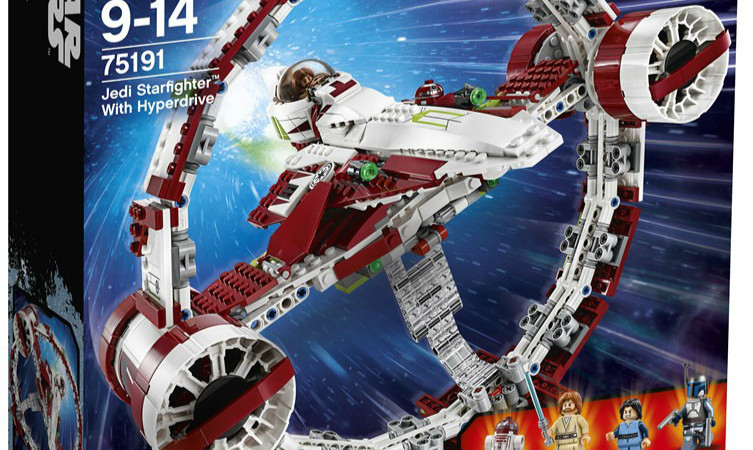 LEGO 【星球大战系列】 绝地战机&超空间跳跃引擎