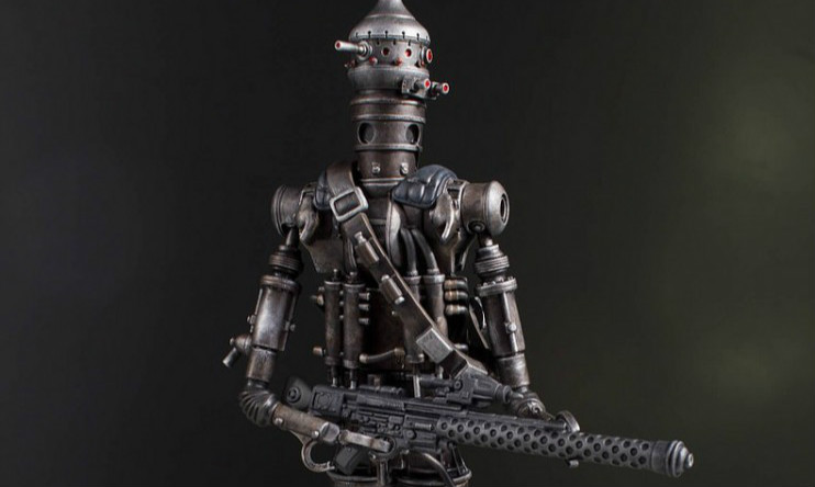 Gentle Giant 星球大战 刺客机器人【IG-88 】 1/8 比例 全身雕像作品