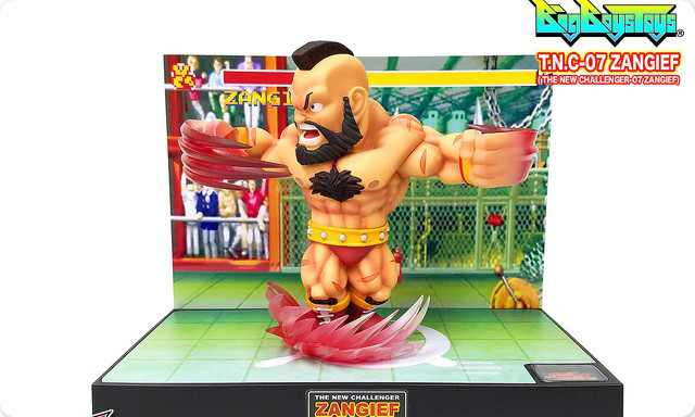 BigBoysToys 街头霸王【桑吉尔夫的双臂套索】Q 版声光 第七弹