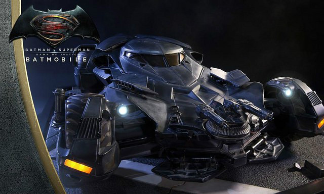 Prime 1 Studio《蝙蝠侠大战超人:正义黎明》蝙蝠车 Batmobile 雕像