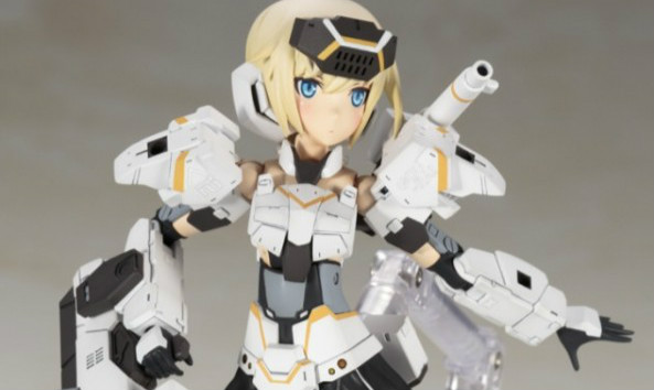 寿屋《Frame Arms Girl 骨装机娘》BD限定特典「动画版 轰雷改」组装模型