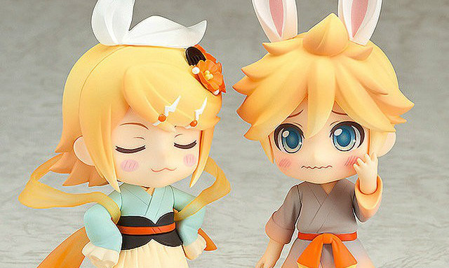 GSC 黏土人《VOCALOID》 镜音玲 / 镜音连 中秋明月Ver.