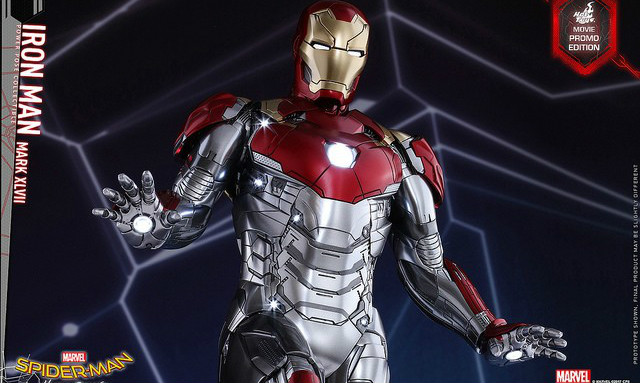 Hot Toys 《蜘蛛侠:返校日》1/6比例 钢铁侠马克47