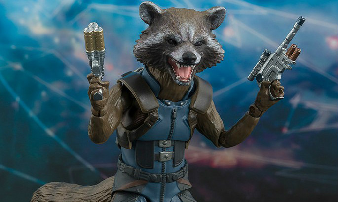 万代 S.H.Figuarts 《银河护卫队2》火箭浣熊 ＆ 小格鲁特